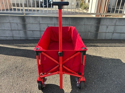 《使用1回のみ》　Coleman アウトドアワゴン　(レッド) コールマン