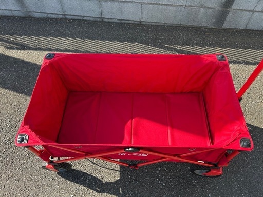 《使用1回のみ》　Coleman アウトドアワゴン　(レッド) コールマン