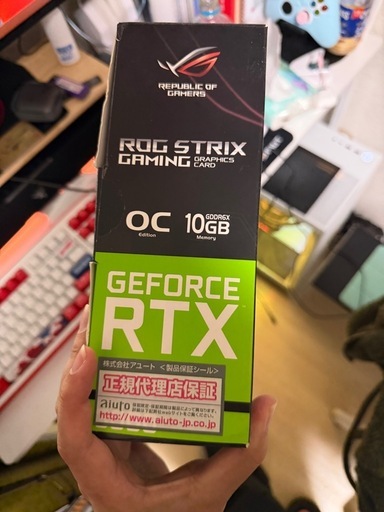 西八王子でASUS ROG猛禽3080グラフィックカードを販売しています。