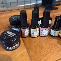 ジェルネイル用カラージェル各種の画像