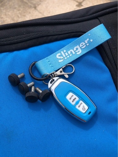 ?【美品】Slinger Bag スリンガーバッグ テニス球出し機 