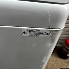 2017年式洗濯機美品‼️の画像
