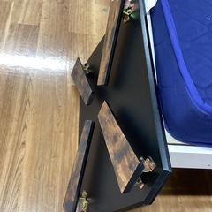 折りたたみセンターテーブル【町田市再生家具】　0316の画像