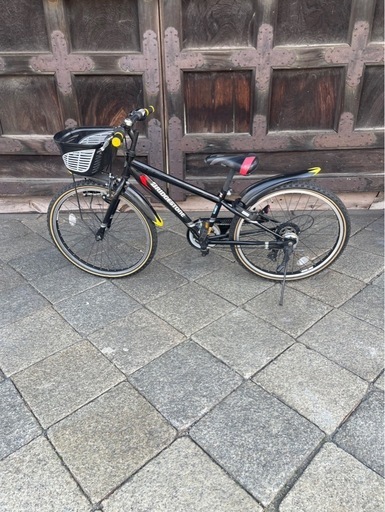 【京都発】京の楽チャリ　ブリヂストン　子ども車　24インチ