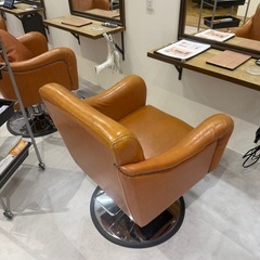 美容室椅子の画像