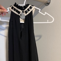 シルクのキャミソールワンピースの画像