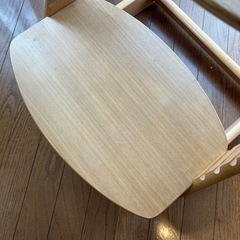キッズチェア 木製 ハイチェアの画像