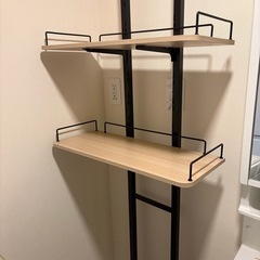 取引先決まりました。2段ラックランドリーラックの画像