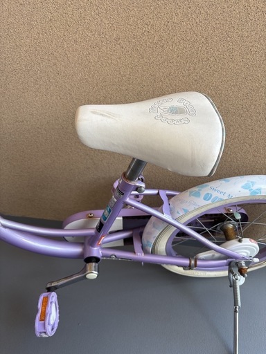 メゾピアノ こども自転車 16インチ 補助輪付き(あさひサイクル)