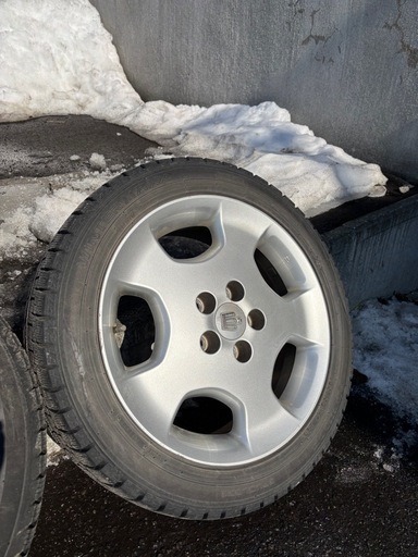 205/50R17 アルミ冬タイヤ付き4本セット 