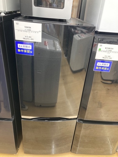 【トレファク イオンモール常滑店】2ドア冷蔵庫 TOSHIBA GR-P15BS 2018年製をご紹介！