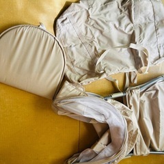 【蚊帳付き】折りたたみベビーベッド 赤ちゃん用 コンパクトの画像