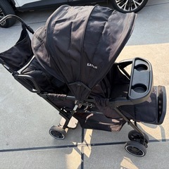 カトージ　2人乗りベビーカー　二人でゴーの画像