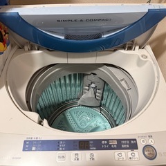 SHARP 洗濯機の画像