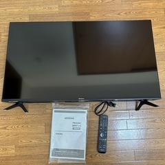 美品ハイセンス40インチ液晶テレビの画像