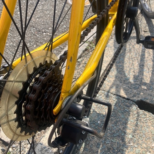 お話中
自転車
