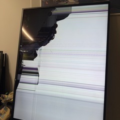 ジャンク　65インチ　
テレビの画像