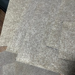 アート引越しセンター「マット7 」4枚＋端切れの画像