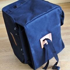 ⭐️オーストリッチフロントバッグ(黒)⭐️F-104の画像