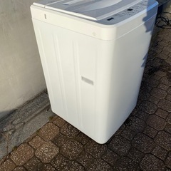 2021年製　ヤマダセレクト　洗濯機　6kg YWM-T60H1の画像