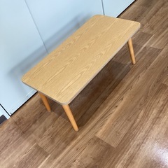 折りたたみセンターテーブル【町田市再生家具】　0316の画像