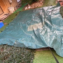 値下げ★トラック荷台シートカバー緑の画像