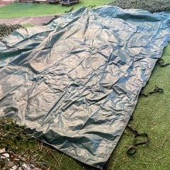 値下げ★トラック荷台シートカバー緑の画像