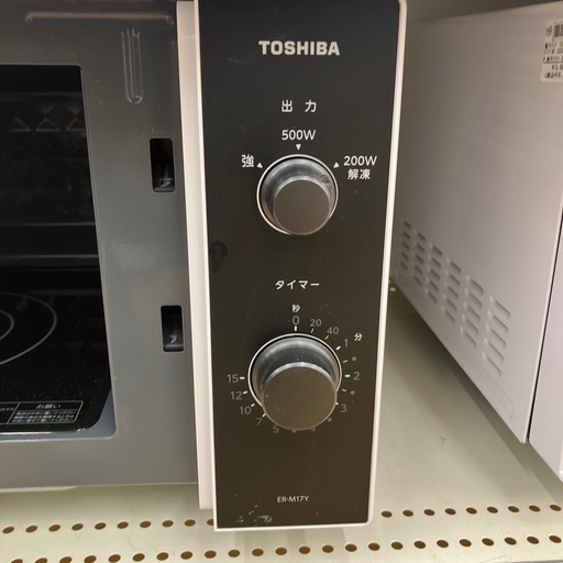 【トレファク イオンモール常滑店】電子レンジ　TOSHIBA ER-M17Y 2023年製をご紹介！