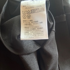 美品　夏　学生ズボン　W82 黒の画像