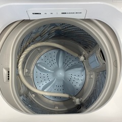 【軽トラ無料貸し出し】　取れに来れる方限定 全自動洗濯機 Hisenseの画像