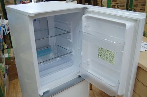 冷蔵庫 137L 2016年製 SHARP SJ-GD14C ホワイト ガラスドア 動作確認済み プラズマクラスター搭載 シャープ ガ