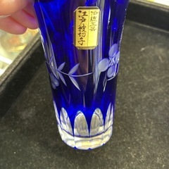 【ジャングル守口店】江戸被切子　ビアグラスセットの画像