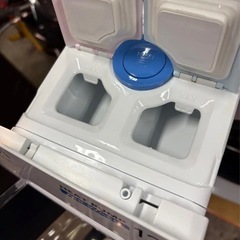 【引き取り限定】2022年製AQUA 12kgドラム式洗濯機　AQW-DX12M 洗剤自動投入　説明必読　の画像