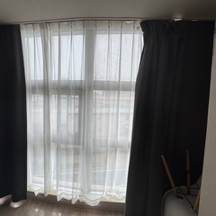 【4/5引渡し】遮光カーテン4枚 280×235の画像
