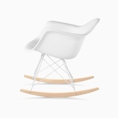 ロッキングチェアー ホワイトの画像