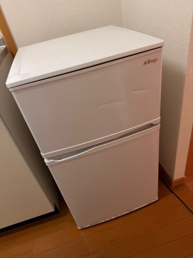 ASKUL 2022年製　冷凍冷蔵庫 A-stage  90L 定価￥45,060