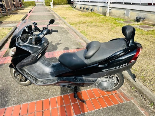 3月22日、23日来れる方限定値下げ！！スズキ　スカイウェイブ250cc  バイク　早い者勝ち