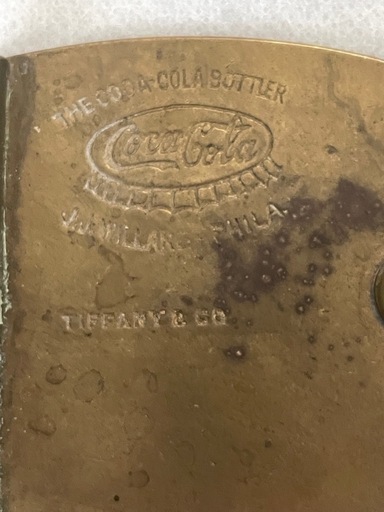 コカ・コーラ ティファニー製バックル