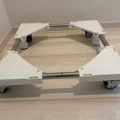 monamour 洗濯パン 
キャスター付き かさ上げ 移動式 の画像