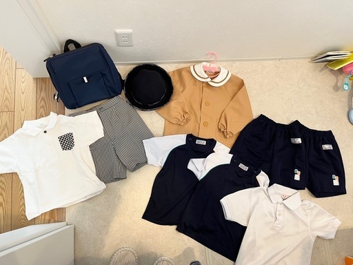 こども園かける制服ぼうし体操服通園バッグまとめ売り