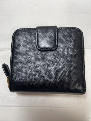 PRADA サフィアーノレザー 二つ折り財布 