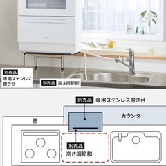 専用台座付き NP-TH4 パナソニック 食器洗い乾燥機 の画像