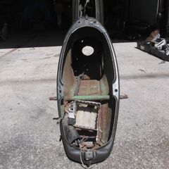 現状渡し。ホンダ　シャリー　書類付きフレーム　メインハーネス付きの画像