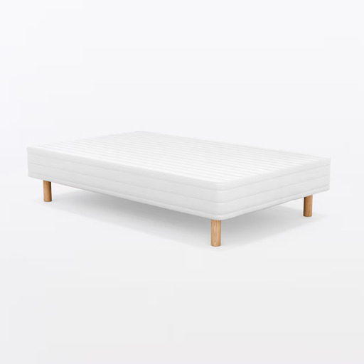 ★2万数千円が浮く★ ※めちゃ値下げしました 【未使用・ほぼ新品】無印良品 脚付マットレス・ポケットコイル・セミダブル｜直接引き取り限
