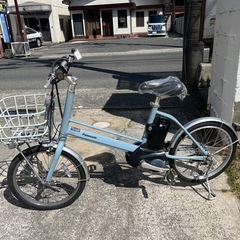 🉐603🉐バッテリー長持ち🉐🉐 パナソニック20インチ電動自転車🈹現車確認🉑の画像