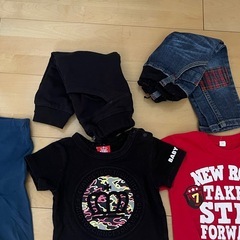 男の子💙夏服80サイズの画像