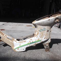 (お話し中）現状渡し。ホンダ　シャリ―　書類付きフレーム　メインハーネス付きの画像