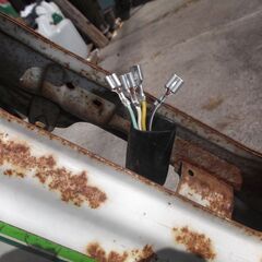 (お話し中）現状渡し。ホンダ　シャリ―　書類付きフレーム　メインハーネス付きの画像