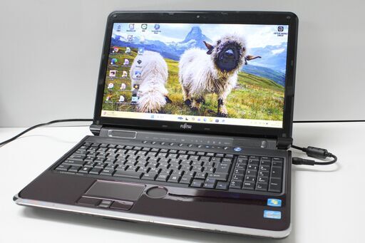【中古ノートPC】富士通〈LIFEBOOK AH77/C〉Intel Core i7/SSD256GB/メモリ8GB ⑥