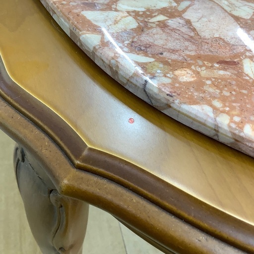 【トレファク ラパーク岸和田店】大理石ローテーブル　入荷しました。